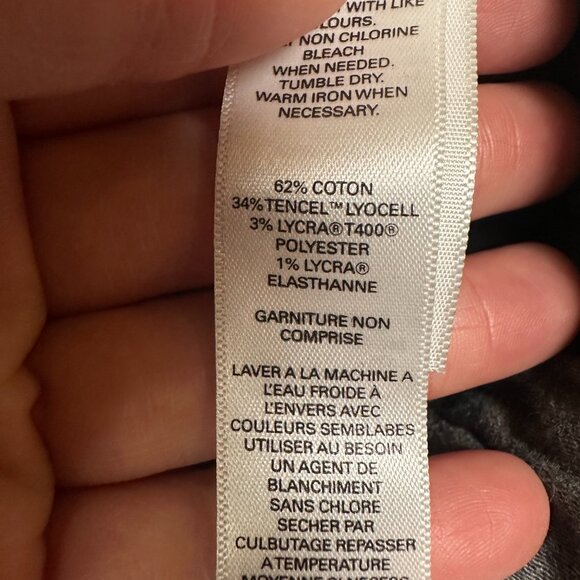 DU/ER Men's No Sweat Active Travel Jogger Pant Charcoal Grey Size 28 X 29 - Picture 3 of 6